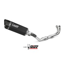 ESCAPE COMPLETO SR-1 MIVV TITANIO NEGRO YAMAHA T-MAX 560 2022-2024