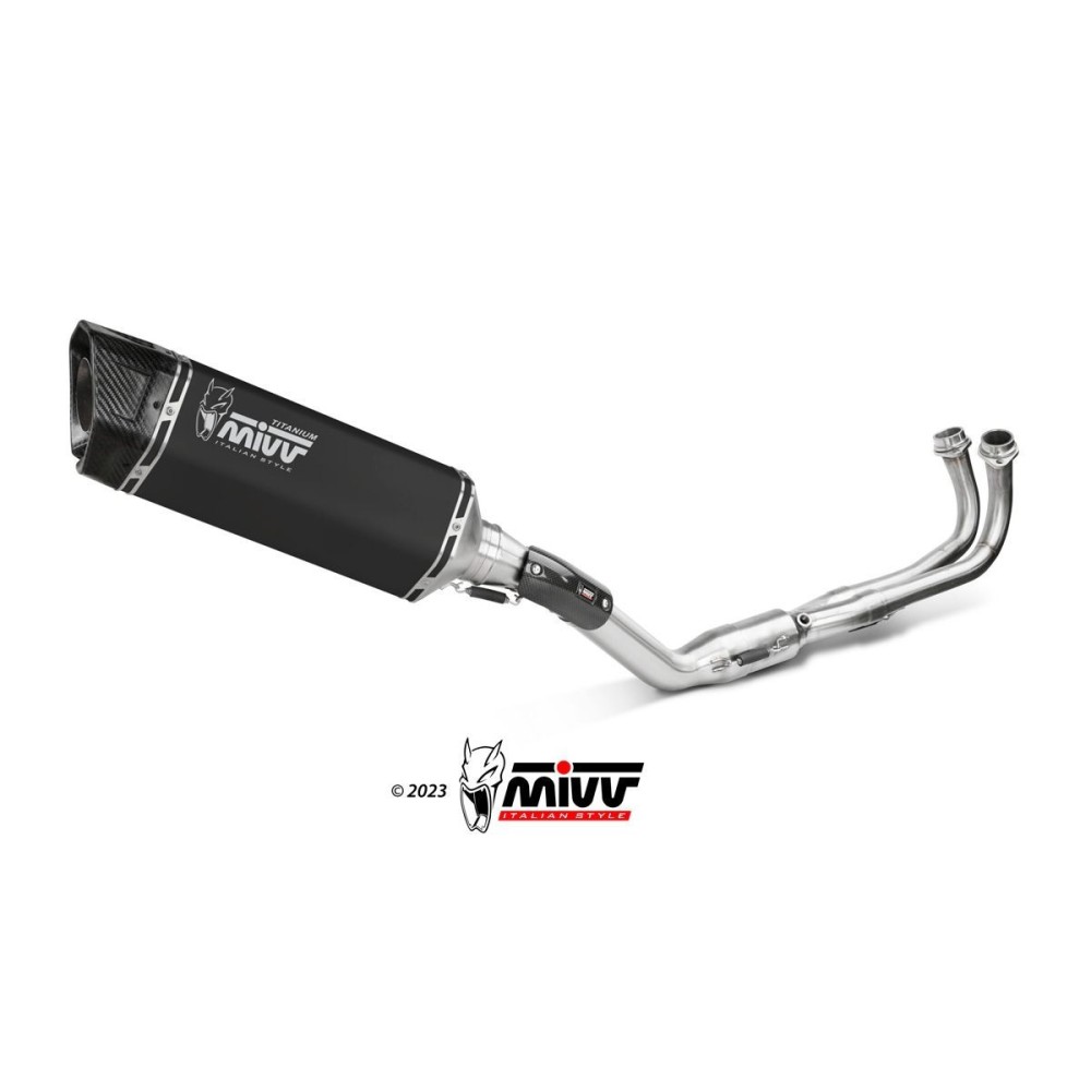 ESCAPE COMPLETO SR-1 MIVV TITANIO NEGRO YAMAHA T-MAX 560 2022-2024 ESCAPE COMPLETO SR-1 MIVV TITANIO NEGRO YAMAHA T-MAX 560 2022-2024
