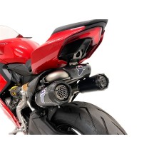 ESCAPE COMPLETO TITANIO-TITANIO SBK RÉPLICA TERMIGNONI DUCATI STREETFIGHTER V2 21-23