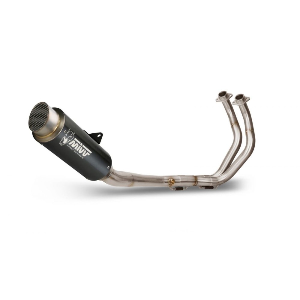 ESCAPE COMPLETO ESTÁNDAR MIVV GP PRO NEGRO ACERO INOXIDABLE YAMAHA YZF R 125 2019-2024 ESCAPE COMPLETO ESTÁNDAR MIVV GP PRO NEGRO ACERO INOXIDABLE YAMAHA YZF R 125 2019-2024