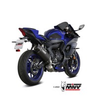 ESCAPE COMPLETO SR-1 TITANIO NEGRO MIVV YAMAHA R7 2022-2024