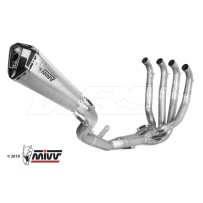 ESCAPE COMPLETO 4X2X1 DELTA RACE MIVV TITANIO KAWASAKI ZX-10 R 2016-2024
