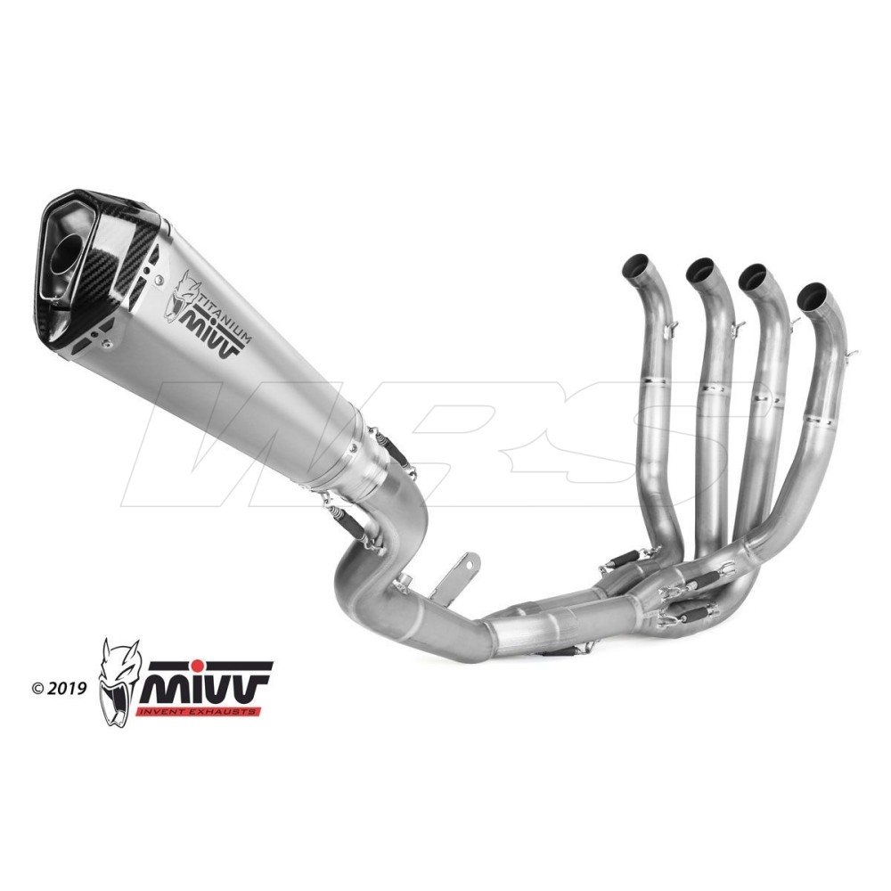 ESCAPE COMPLETO 4X2X1 DELTA RACE MIVV TITANIO KAWASAKI ZX-10 R 2016-2024 ESCAPE COMPLETO 4X2X1 DELTA RACE MIVV TITANIO KAWASAKI ZX-10 R 2016-2024