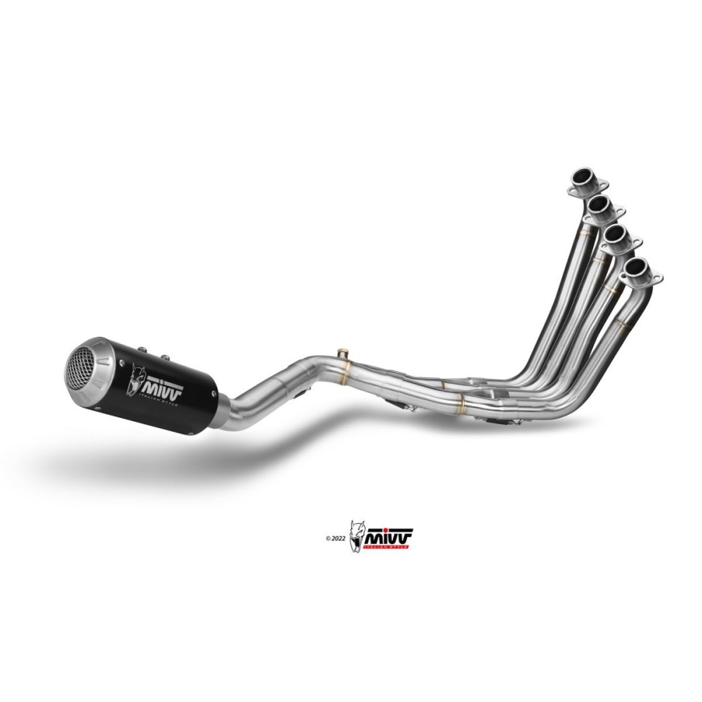 ESCAPE COMPLETO MIVV MK3 ACERO INOXIDABLE NEGRO HONDA CB 650 F 2014-2018 ESCAPE COMPLETO MIVV MK3 ACERO INOXIDABLE NEGRO HONDA CB 650 F 2014-2018