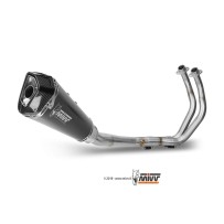 ESCAPE COMPLETO MIVV DELTA RACE ACERO INOXIDABLE NEGRO PIAGGIO VESPA GTS 300 2008-2020