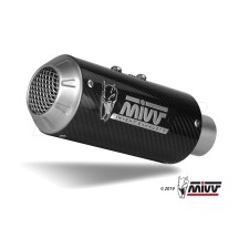 ESCAPE COMPLETO 2X1 MIVV MK3 CARBONO KAWASAKI Z 650 2017-2023