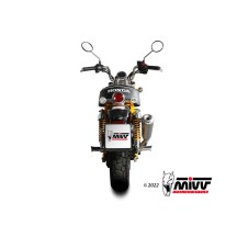 ESCAPE COMPLETO X-M1 ESTÁNDAR TITANIO MIVV HONDA MONKEY 125 2018-2024