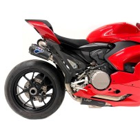 ESCAPE COMPLETO NEGRO TITANIO SBK REPLICA TERMIGNONI DUCATI PANIGALE V2 2021-2023