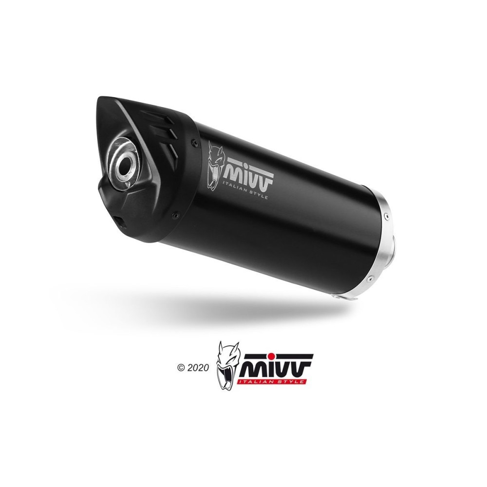 ESCAPE FULL MOVER MIVV ACERO INOXIDABLE NEGRO HONDA SH 125 / 150 2017-2019 ESCAPE FULL MOVER MIVV ACERO INOXIDABLE NEGRO HONDA SH 125 / 150 2017-2019