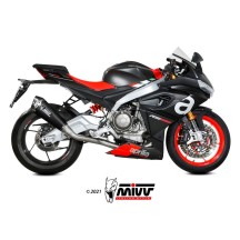 ESCAPE COMPLETO DE CARBONO DELTA RACE MIVV APRILIA RS 660 2020-2024