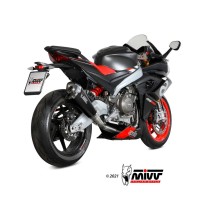 ESCAPE COMPLETO DE CARBONO DELTA RACE MIVV APRILIA RS 660 2020-2024