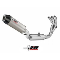 SISTEMA COMPLETO DE TITANIO OVALADO MIVV YAMAHA TRACER 9 / GT 2021-2023