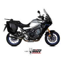 SISTEMA COMPLETO MIVV DELTA RACE ACERO INOXIDABLE NEGRO YAMAHA TRACER 9 / GT 2021-2023