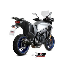 SISTEMA COMPLETO MIVV DELTA RACE ACERO INOXIDABLE NEGRO YAMAHA TRACER 9 / GT 2021-2023