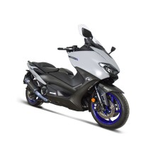 ESCAPE COMPLETO RACING TERMIGNONI TITANIO NEGRO YAMAHA T-MAX 530 2017-2024