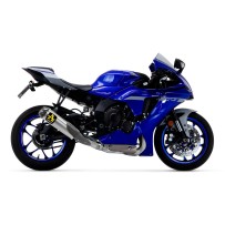 KIT DE ESCAPE COMPLETO COMPETITION EVO TITANIO CARBONO ARROW YAMAHA YZF R1/M 2020-2024