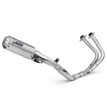 MIVV MK3 STANDARD ESCAPE COMPLETO ACERO INOXIDABLE YAMAHA MT-125 2020-2024