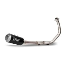 ESCAPE COMPLETO ESTÁNDAR MIVV MK3 ACERO INOXIDABLE NEGRO HONDA CB 125 R 2021-2024