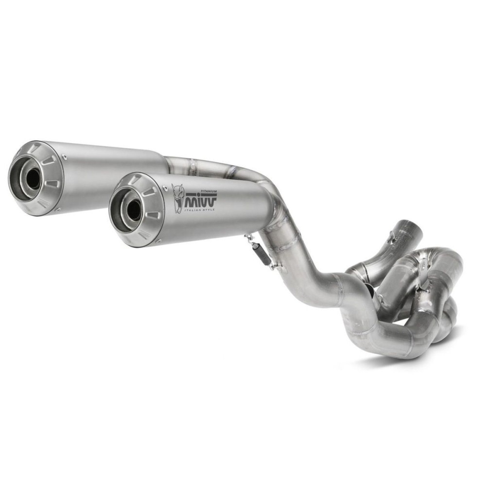 ESCAPE COMPLETO BAJO SILLÍN MIVV X-M1 TITANIO DUCATI STREETFIGHTER V4 2020-2022