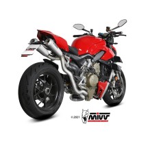 ESCAPE COMPLETO BAJO SILLÍN MIVV X-M1 TITANIO DUCATI STREETFIGHTER V4 2020-2022