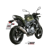 ESCAPE COMPLETO 2X1 MIVV GP PRO TITANIO KAWASAKI Z650 2017-2023