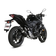 ESCAPE COMPLETO MIVV POWER STEEL MK3 ACERO INOXIDABLE NEGRO YAMAHA MT-03 2016-2024