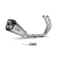 ESCAPE COMPLETO 2X1 MIVV DELTA RACE INOX CARBONO YAMAHA MT-07 2014-2020