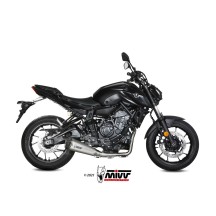 ESCAPE COMPLETO 2X1 MIVV DELTA RACE INOX CARBONO YAMAHA MT-07 2014-2020