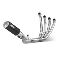 ESCAPE COMPLETO MIVV SPORT MK3 ACERO NEGRO HONDA CB 650 R 2019-2023