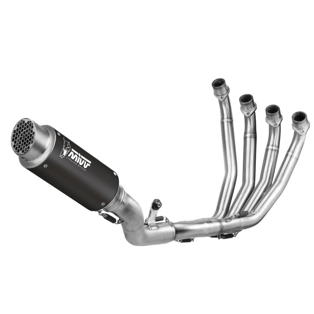 ESCAPE COMPLETO MIVV SPORT GP PRO NEGRO ACERO HONDA CB 650 R 2019-2023