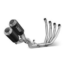 ESCAPE COMPLETO MIVV SPORT MK3 ACERO INOXIDABLE NEGRO HONDA CB 650 F 2014-2018