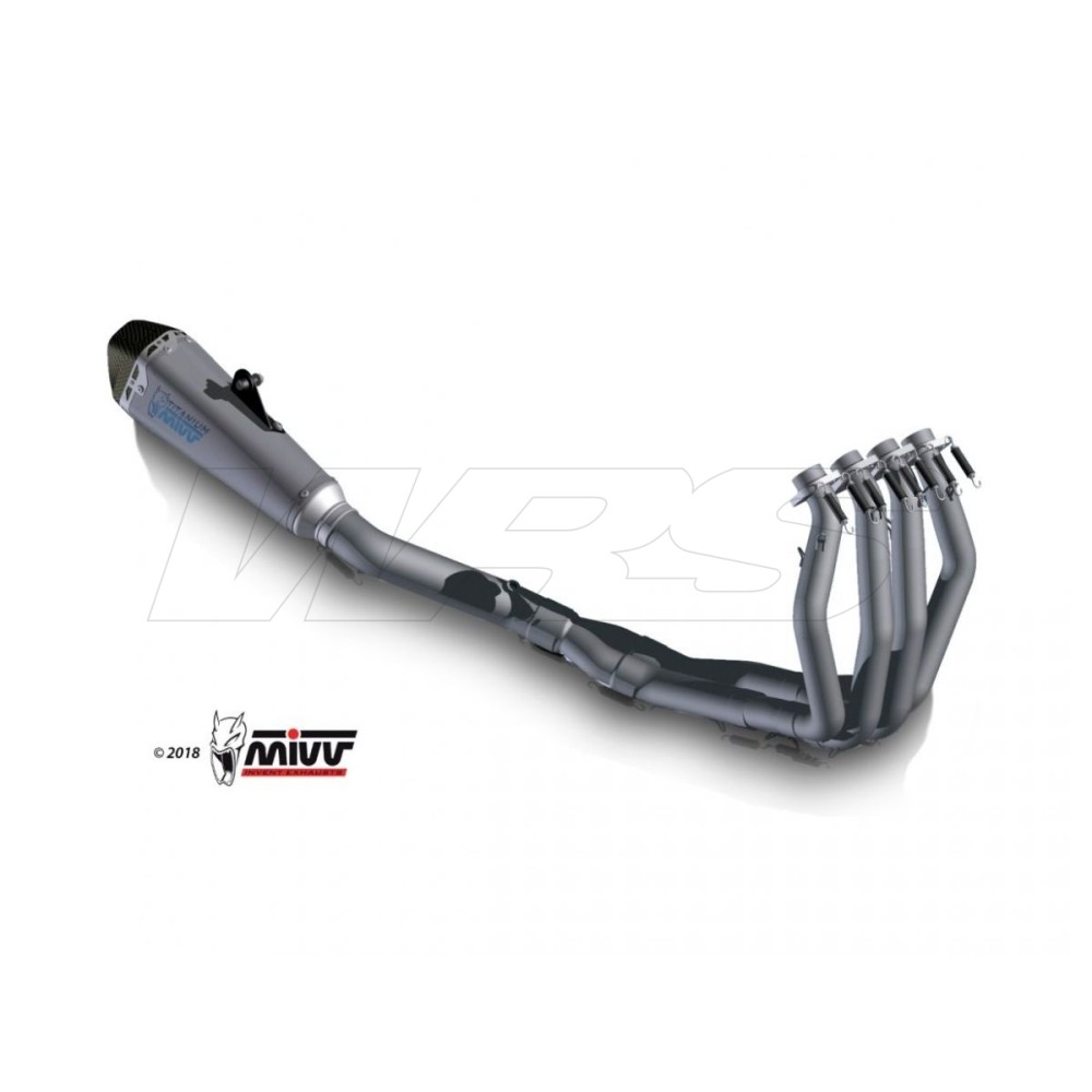 ESCAPE FULL POWER EVO 4X2X1 MIVV TITANIO SUZUKI GSX-R HAYABUSA 1300 2008-2017 ESCAPE FULL POWER EVO 4X2X1 MIVV TITANIO SUZUKI GSX-R HAYABUSA 1300 2008-2017