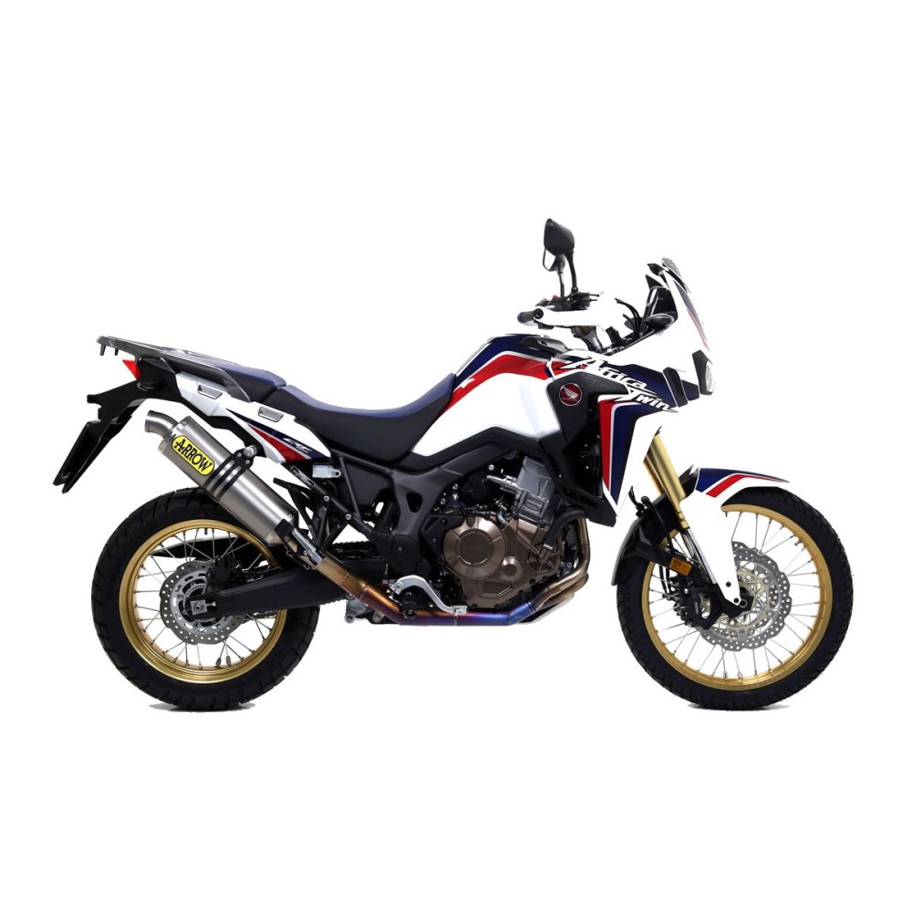 KIT DE ESCAPE COMPLETO HOMOLOGADO ARROW TITANIUM HONDA CRF 1000 L AFRICA TWIN 16-19 KIT DE ESCAPE COMPLETO HOMOLOGADO ARROW TITANIUM HONDA CRF 1000 L AFRICA TWIN 16-19