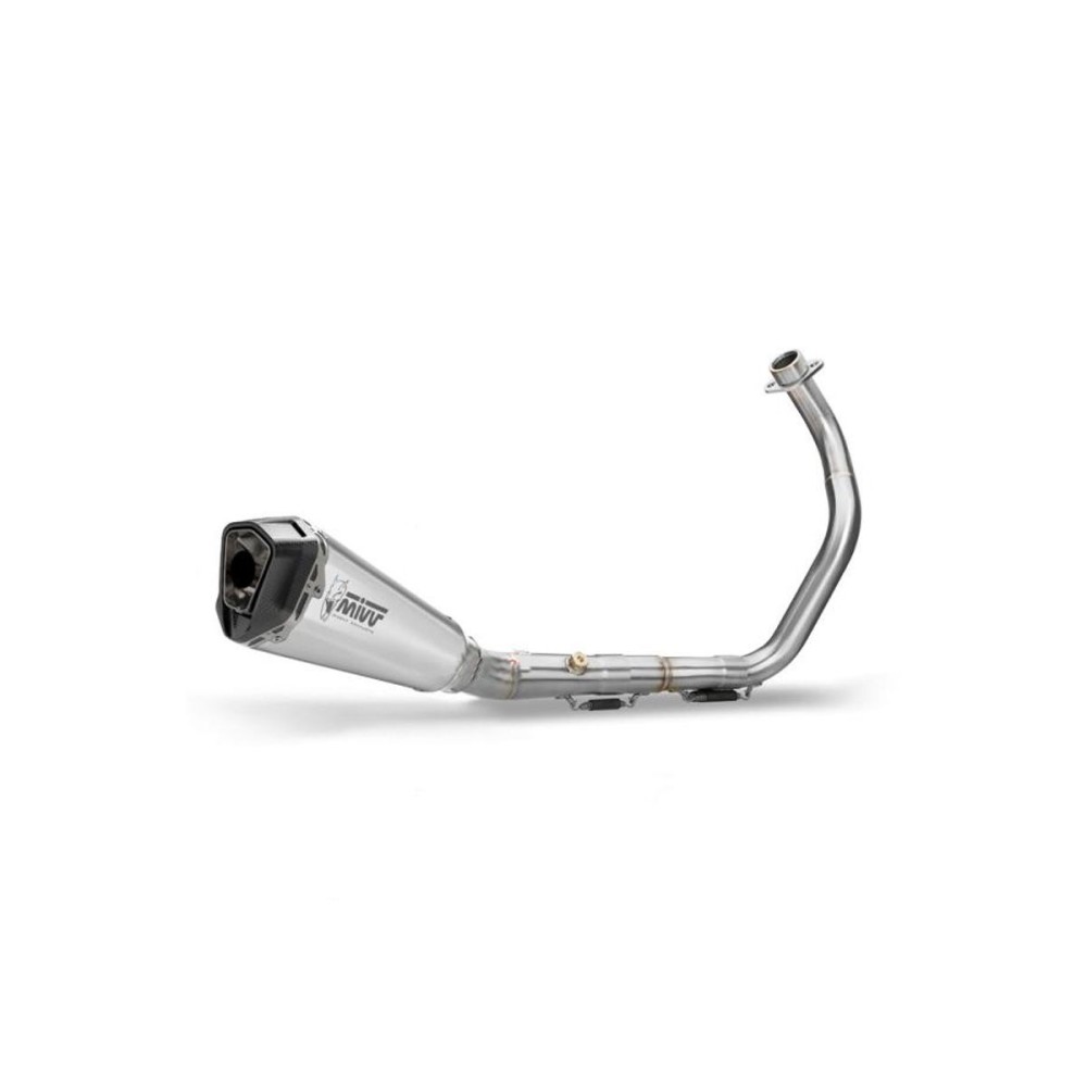 ESCAPE COMPLETO MIVV SPORT DELTA RACE ACERO-CARBONO SUZUKI GSX-R 125 2017-20