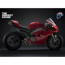 ECUPO COMPLETO 4 SALIDAS DE TITANIUM TERMIGNONI DUCATI PANIGALE V4 R 2018-2024
