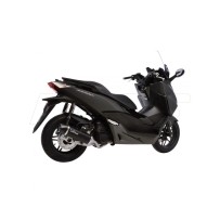 ESCAPE COMPLETO 1/1 LEOVINCE NEGRO INOX MATE CARB HONDA FORZA 125/NSS 125 15-16