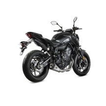 ESCAPE COMPLETO 2X1 MIVV DELTA RACE INOX HIGH CARBON YAMAHA MT-07 2014-2020