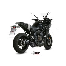 ESCAPE COMPLETO MIVV SPEED EDGE ACERO INOXIDABLE NEGRO YAMAHA TRACER 700 2016-2024