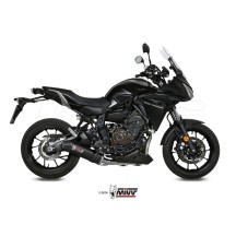ESCAPE COMPLETO MIVV OVALADO CARBONO CARBONO YAMAHA TRACER 700 2016-2024