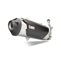 C.PG.0018.B ESCAPE COMPLETO 1X1 MIVV URBAN INOX PIAGGIO MP3 400 2007-2011