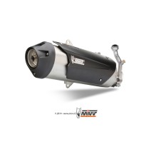 C.PG.0016.K ESCAPE COMPLETO 1X1 MIVV URBAN INOX PIAGGIO X9 250 2006-2006
