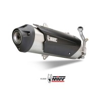 C.KY.0016.K ESCAPE COMPLETO 1X1 MIVV URBAN INOX KYMCO SUPERDINK 300 2009-2012