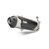 C.GL.0007.K ESCAPE COMPLETO 1X1 MIVV URBAN ACERO APRILIA SR MAX 300 2012-2016