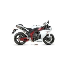 ESCAPE COMPLETO 4X1X2 MIVV SOUND ACERO-CARBONO YAMAHA YZF 1000 R1 2009-2014 UNDERSEAT