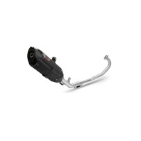 ESCAPE COMPLETO 2X1 MIVV SOUND STEEL NEGRO YAMAHA T-MAX 500 2008-2011