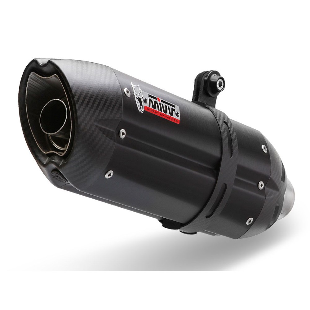 ESCAPE COMPLETO 1X1 MIVV SOUND ACERO NEGRO KTM 390 DUKE 2013-2016