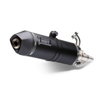 ESCAPE COMPLETO 1X1 MIVV STRONGER ACERO NEGRO HONDA SH 150 2013-2016