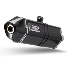 ESCAPE COMPLETO 2X1 MIVV SPEED EDGE ACERO NEGRO YAMAHA T-MAX 500 2008-2011