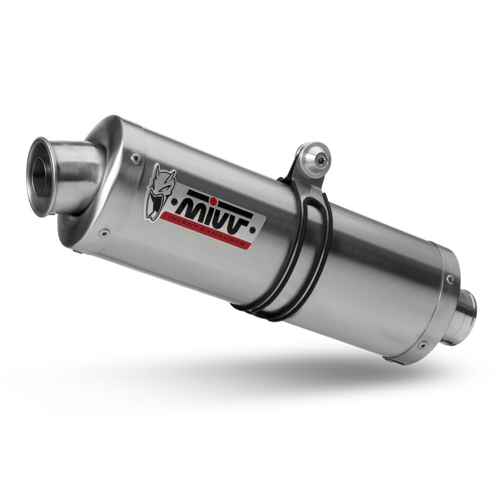 ESCAPE COMPLETO 2X1 MIVV OVAL INOX KAWASAKI VERSYS 650 2015-2020