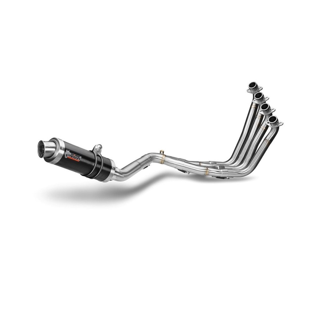 ESCAPE COMPLETO 2X1 MIVV GP ACERO NEGRO YAMAHA T-MAX 500 2008-2011